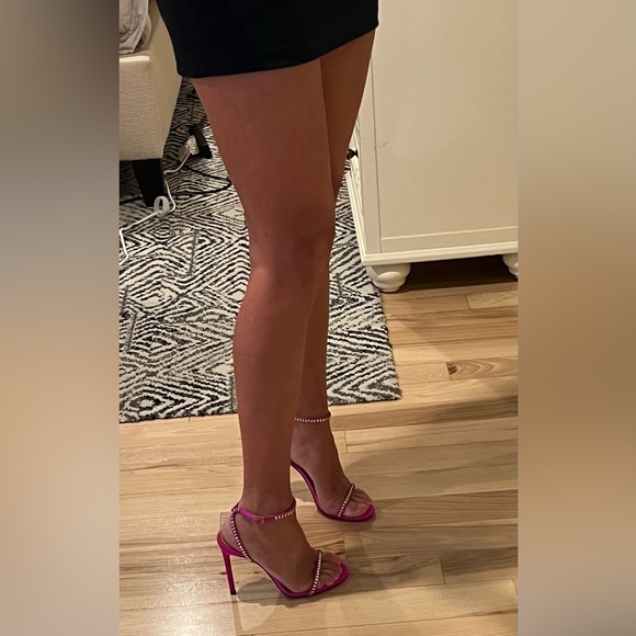 Aquazzura OLIE CRYSTAL SANDAL 105. NIB! - Picture 5 of 5